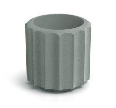 Květináč RONA LINE 38 cm - barva: betonová šedá