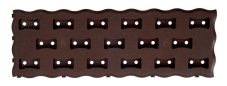 Záhonový chodník PAD 60x20cm - 0,95m2 - barva: hnedá