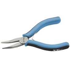 XTLINE Klešte zahnuté softgrip | 125 mm