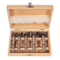 STAVTOOL Sada sukovníků do dřeva s SK plátky 5 dílů | 15-35 mm, dřevěný box