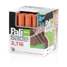 Palisáda zahradní 270 cm - barva: terakota