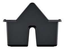 Přepravka na nářadí s kov. držadlem CARGO 400x220x170 mm - barva: černá