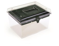 Plastový organizér NUF HIGH 292x250x185 mm - barva: černá