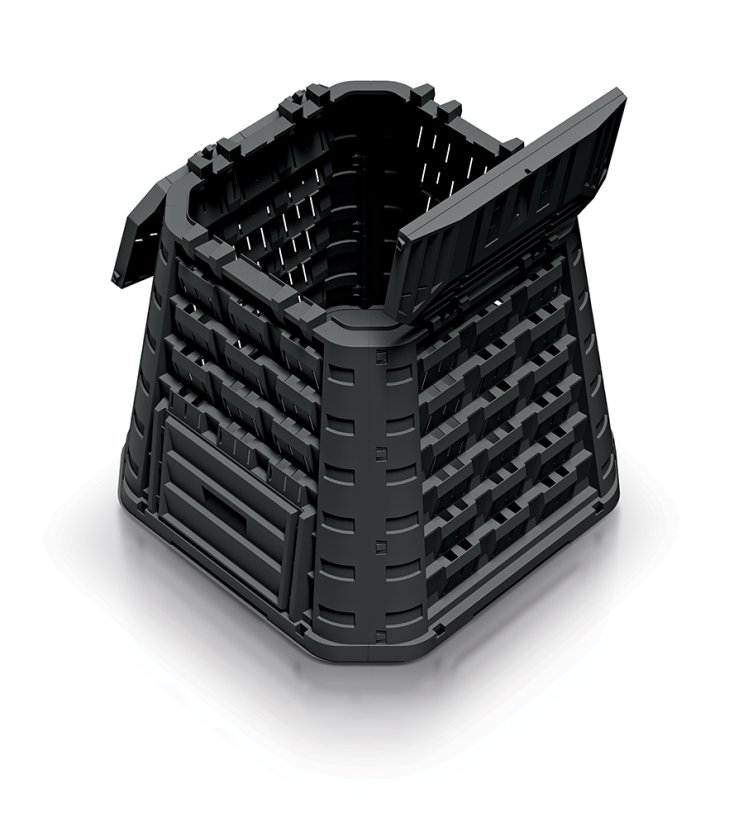Kompostér VARIOCOMPO 450 l - barva: černá