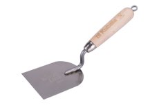 Lžíce štukatérská KUBALA nerez 80mm, drevená rukojeť 0903