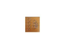 Kroužek svařený 3x20mm Ni (100ks)