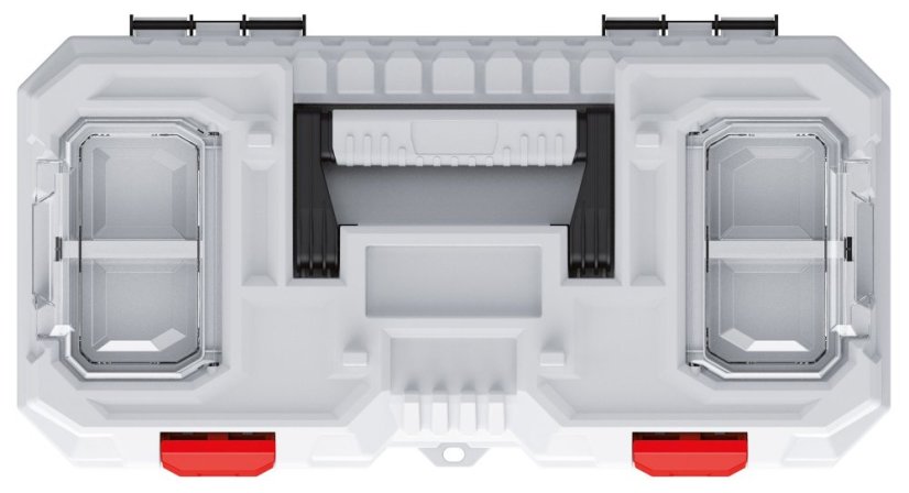 Kufr na nářadí TITAN PLUS 554x286x276 mm - barva: šedá