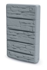 Sud na dešťovou vodu STONE WALL 400L - barva: svetle šedá