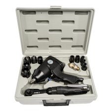 XTLINE Pneumatický utahovák + ráčna | 310 Nm, 1/2", 17 dílu