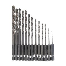 STAVTOOL Sada vrtáků do kovu HSS-R | 1,5 - 6,5 mm 13 dílů