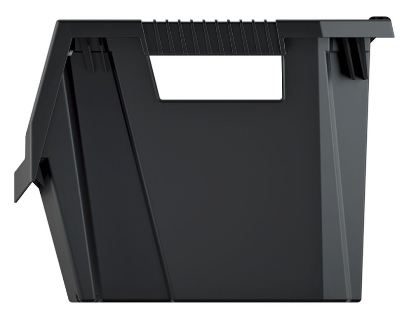 Plastový úložný box uzavíratelný TRUCK MAX PLUS 396x380x282 mm - barva: černá