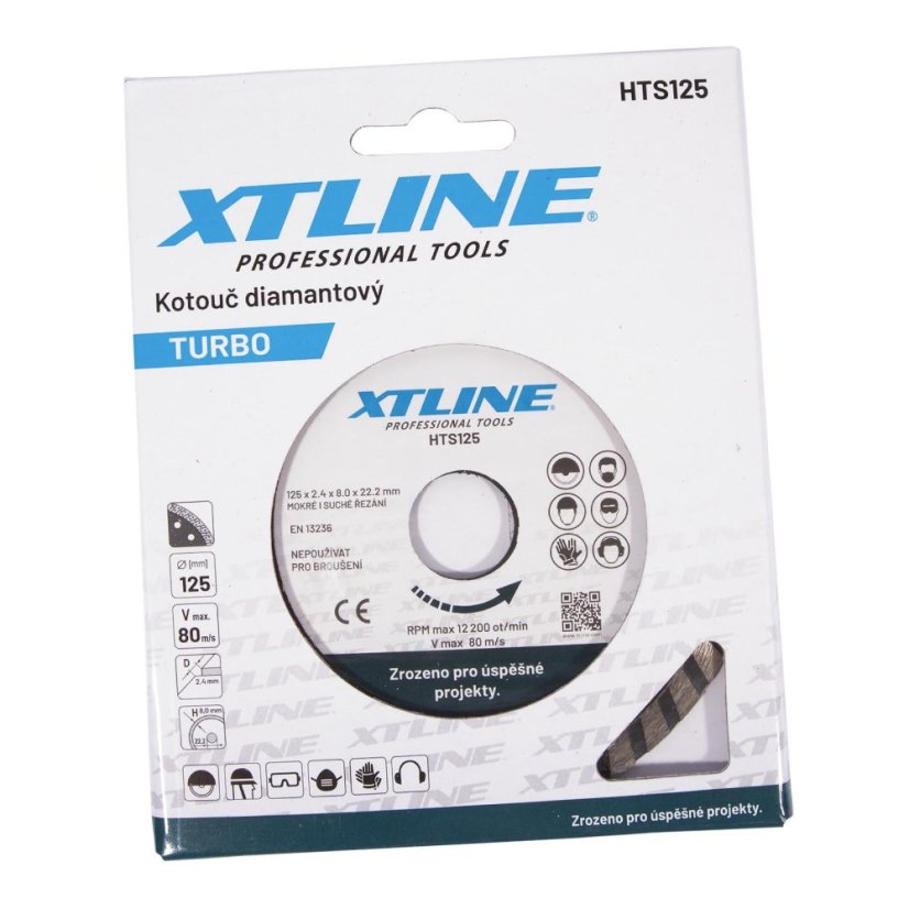 XTLINE Kotouč diamantový turbo | 230x3,1x22,2 mm
