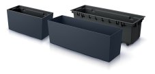 Truhlík URBI CASE s vkladem 77 cm - barva: bílá