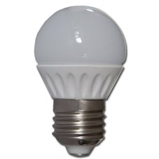 Žárovka LED 3W  E27 Keramické telo - 4000-4500K - čistá bílá