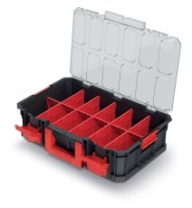 Modulární prepravní box (prepážky) MODULAR SOLUTION 517x331x134 mm - barva: černá