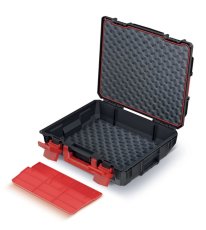 Kufr na náradí s penovou vycpávkou C BLOCK45x38x13,5 cm - barva: černá