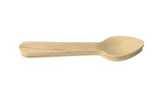 Čajová Lžička dřevěná WT110 - 11cm jednorázová - 100ks