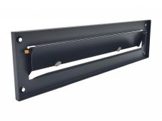 Dopisní vhoz hranatý 310x80 (270x23)mm ANTRACIT