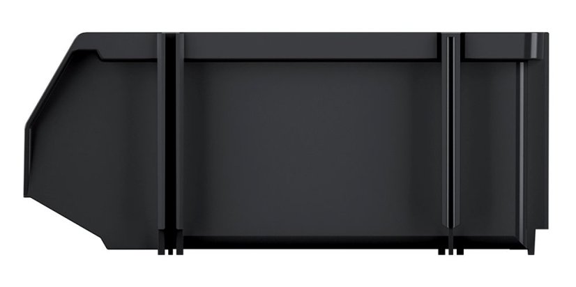 Plastový úložný box CLICK BOX 162x108x75  mm - barva: černá