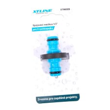 XTLINE Spojka plastová mezikus pro 2 rychlospojky | 1/2"