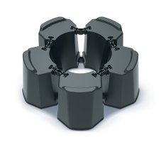 Podstavec pod sud MODULAR BASECAN SET - barva: antracit