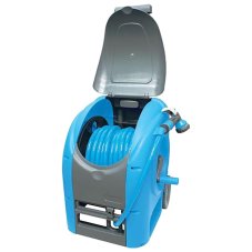 AQUACRAFT Naviják na hadici pojízdný | 1/2" (30 m), pistole + spojky