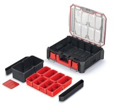 Organizér C BLOCK BRIDGE 44,5x36,8x12,2 cm - barva: černá