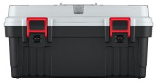 Kufr na nářadí s kov. držadlem OPTIMA 470x256x238 mm - barva: chladná šedá