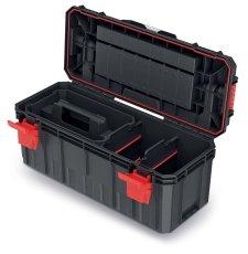 Kufr na nářadí S BLOCK PRO 650x280x314 mm - barva: černá