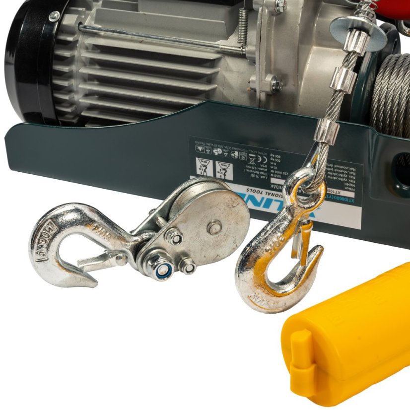 XTLINE Lanový zvedák 1050 W, 600 kg