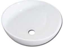 Umyvadlo na desku ANCONA kulaté - 28xvýška12cm