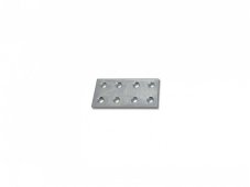 Spojovací plech dvojitý 60x30x2 mm BZn