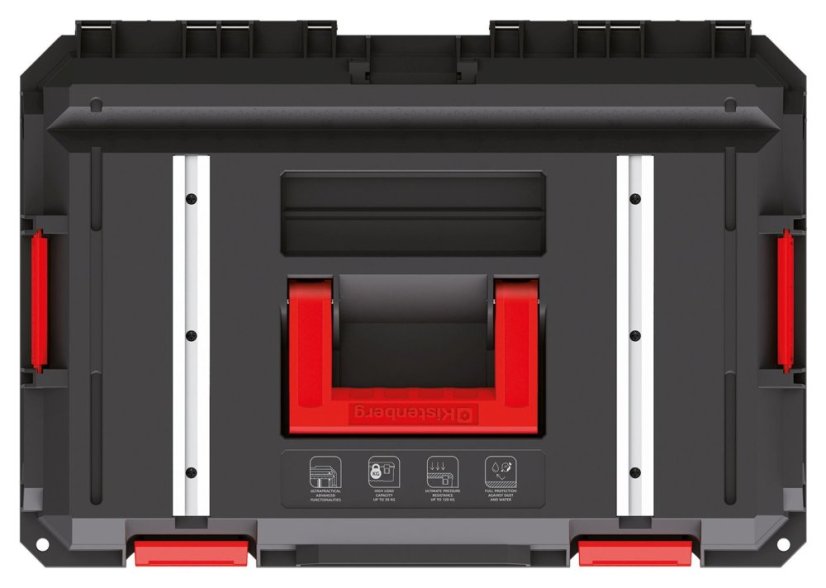 Kufr na nářadí X BLOCK TECH 546x380x407 mm - barva: černá