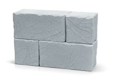 Sud na dešťovou vodu STONE BLOCK 270L - barva: chladná šedá
