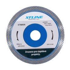 XTLINE Kotouč diamantový turbo | 125x1,4x10x22,2 mm