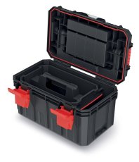 Kufr na nářadí S BLOCK PRO 450x280x264 mm - barva: černá